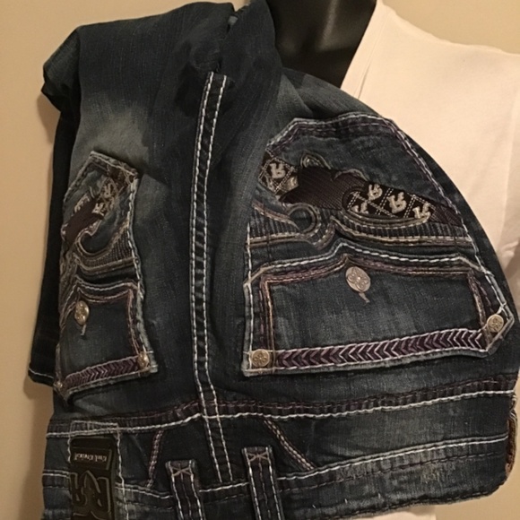 🔥Rock Revival, new cond, waist=38, length=30/31, see photos - Picture 2 of 4